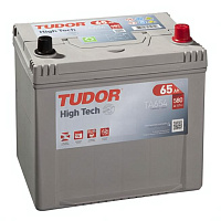 Аккумулятор TUDOR High Tech (65 Ah) 580 А, 12 V Обратная, R+ D23