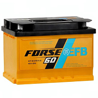 Аккумулятор FORSE EFB 60 Ah, 620 A, 12 V Обратная, R+ LB2