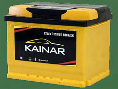 Автомобильный аккумулятор Kainar 62Ah 580A R+