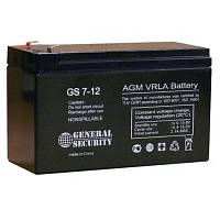 Аккумулятор для ИБП GS (7 Ah) , 12 V GS 12-7