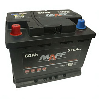 Аккумулятор MAFF Standart (60 Ah) 510 A, 12 V Прямая, L+ L2