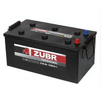 Аккумулятор Zubr Professional 230 Ah, 1500 A, 12 V, Прямая полярность, L+, D6