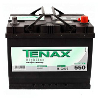 Аккумулятор Tenax High (68 Ah) 550 A, 12 V Обратная, R+ D26