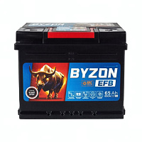 Аккумулятор BYZON EFB 65 Ah, 650 A, 12 V Обратная, R+ L2