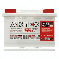 Аккумулятор AKTEX (55 Ah) 500 A, 12 V Прямая, L+ L2