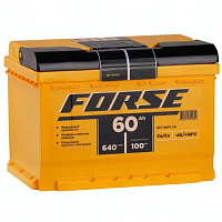 Аккумулятор FORSE (60 Ah) 640 A, 12 V Прямая, L+ LB2 П240428