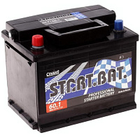 Аккумулятор СТАРТБАТ (60 Ah) 460 A, 12 V Прямая, L+ L2 SB601E