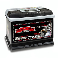 Аккумулятор SZNAJDER Silver (70 Ah) 570 A, 12 V Обратная, R+ L2