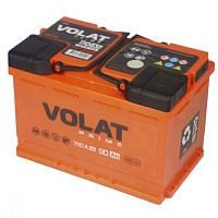 Аккумулятор VOLAT Prime (80 Ah) 780 A, 12 V Обратная, R+ L3 VP800