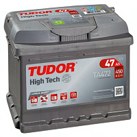 Аккумулятор TUDOR High Tech (47 Ah) 450 A, 12 V Обратная, R+ LB1
