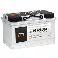 Автомобильный Аккумулятор ENRUN STANDARD 74 Ah 710 A R+