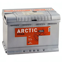 Аккумулятор Titan Arctic (75 Ah) 750 A, 12 V Обратная, R+ L3