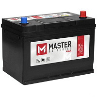 Аккумулятор MASTER BATTERIES (90 Ah) 700 A, 12 V Обратная, R+ D31
