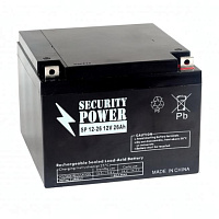 Аккумулятор для ИБП SECURITY POWER (26 Ah) , 12 V