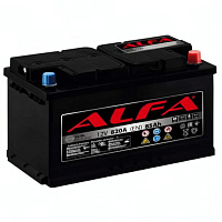 Аккумулятор ALFA Hybrid (85 Ah) 820 A, 12 V Обратная, R+ LB4