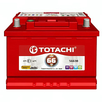 Аккумулятор TOTACHI (66 Ah) 540 A, 12 V Обратная, R+ L3
