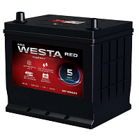 Аккумулятор WESTA JIS MF (60 Ah) 520 A, 12 V Обратная, R+ D23