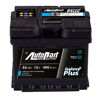 Аккумулятор AUTOPART GALAXY PLUS (55 Ah) 450 A, 12 V Обратная, R+ L1