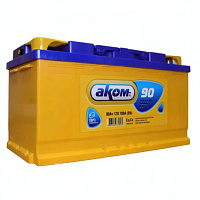 Аккумулятор AKOM 6CT (90 Ah) 780 A, 12 V Обратная, R+ L5 6CT-90VL