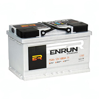 Автомобильный Аккумулятор ENRUN STANDARD 75 Ah 760 A R+