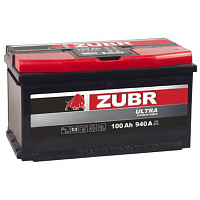 Аккумулятор Zubr Ultra 100 Ah, 940 A, 12 V, Обратная полярность, R+, L5