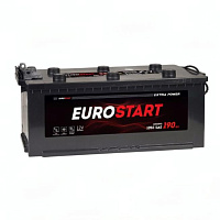 Аккумулятор EUROSTART (190 Ah) 1050 A, 12 V Обратная, R+ D5 EBRTF1904SU