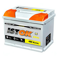 Аккумулятор ISTOK (62 Ah) 480 A, 12 V Обратная, R+ L2