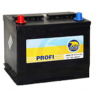 Аккумулятор BAREN Profi (75 Ah) 640 A, 12 V Прямая, L+ D26