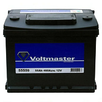 Аккумулятор VOLTMASTER (55 Ah) 460 A, 12 V Обратная, R+ L2