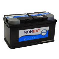 Аккумулятор MONBAT AGM (95 Ah) 860 A, 12 V Обратная, R+ L5