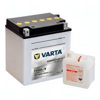 Аккумулятор для мотоцикла Varta Powersports (30 Ah) 300 A, 12 V Обратная, R+ YB30L-BS 530400