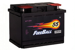 Автомобильный аккумулятор FIREBALL 60Ah 510A L+