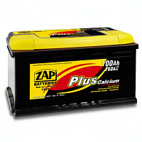 Аккумулятор ZAP PLUS (100 Ah) 760 A, 12 V Обратная, R+ L5 ZAP-600 95