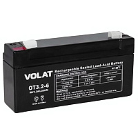 Аккумулятор для ИБП VOLAT (3.2 Ah) , 6 V