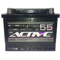 Аккумулятор AKTEX Active Frost (55 Ah) 450 A, 12 V Обратная, R+ L2