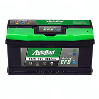 Аккумулятор AUTOPART GALAXY EFB (95 Ah) 850 A, 12 V Обратная, R+ LB5 ARL595-580