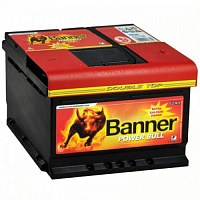Аккумулятор Banner Power Bull Double Top / 62Ah / Низкий