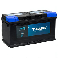 Аккумулятор THOMAS (80 Ah) 740 A, 12 V Обратная, R+ LB4 676805