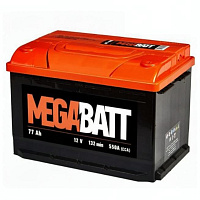 Аккумулятор MEGA BATT (77 Ah) 680 A, 12 V Обратная, R+ L4