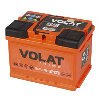 Аккумулятор VOLAT Prime (62 Ah) 600 A, 12 V Обратная, R+ LB2 VP620