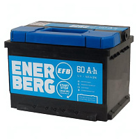 Аккумулятор ENERBERG (60 Ah) 620 A, 12 V Обратная, R+ En60r EFB низк.