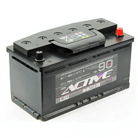 Аккумулятор AKTEX Active Frost (90 Ah) 750 A, 12 V Обратная, R+ L5