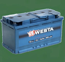 Автомобильный аккумулятор WESTA 92Ah 820A R+