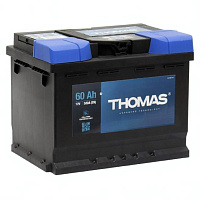 Аккумулятор THOMAS (60 Ah) 580 А, 12 V Обратная, R+ L2 627196