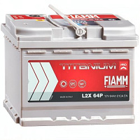 Аккумулятор Fiamm Titanium PRO / 64Ah / 610А / Прямая полярность