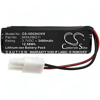 Аккумулятор для пылесосов VILEDA Quick & (Clean Series p/n:CS-VDC843VX) 3.7 V 3.4 Ah арт. CS-VDC843VX
