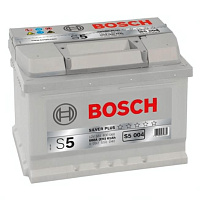 Аккумулятор BOSCH S5 (61 Ah) 600 A, 12 V Обратная, R+ LB2