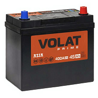 Аккумулятор VOLAT Prime Asia (45 Ah) 400 A, 12 V Обратная, R+ B24 VP450J
