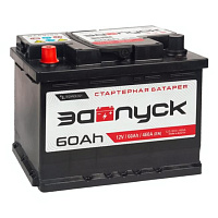 Аккумулятор ЗАПУСК (60 Ah) 460 A, 12 V Прямая, L+ L2 ZA601SU