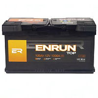 Аккумулятор ENRUN TOP (105 Ah) 1000 A, 12 V Обратная, R+ L5 EN1050P